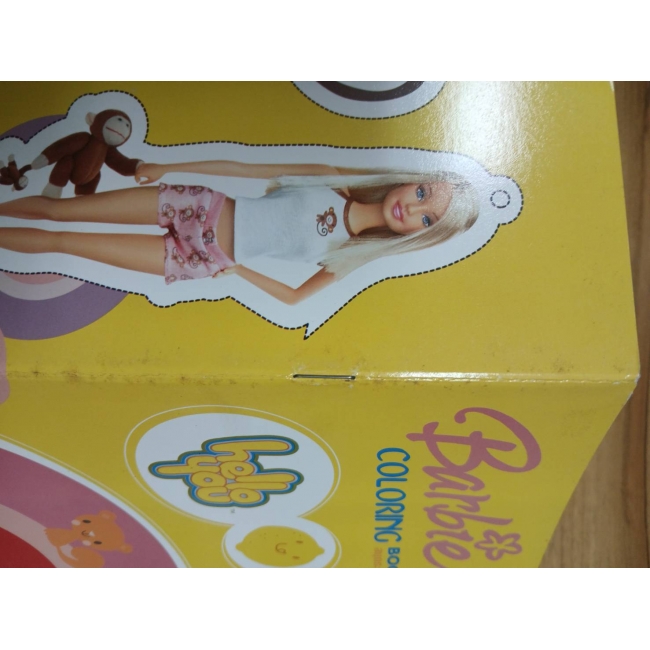 Barbie: สมุดระบายสี hello you **รบกวนเลื่อนดูสภาพหนังสือก่อนการสั่งซื้อ**